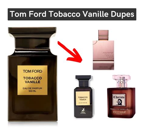 best tom ford tobacco vanille dupes
